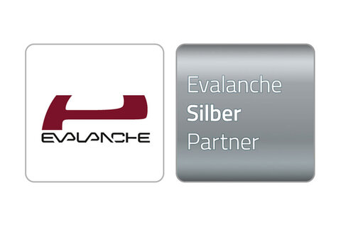 Evalanche Partnerlogo Zu sehen ist das Partnerlogo von Evalanche für Silber Partner. wob ist Silberpartner.