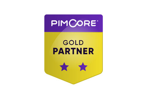 Pimcore Partnerlogo Zu sehen ist das Pimcore Partnerlogo für Goldpartner. wob ist Goldpartner.